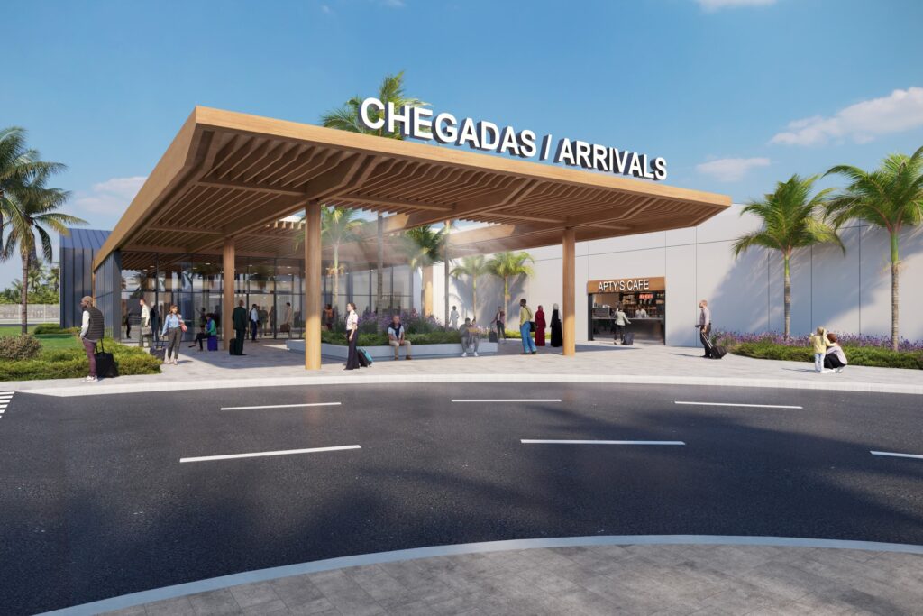 4 - Sao Tome arrivals view