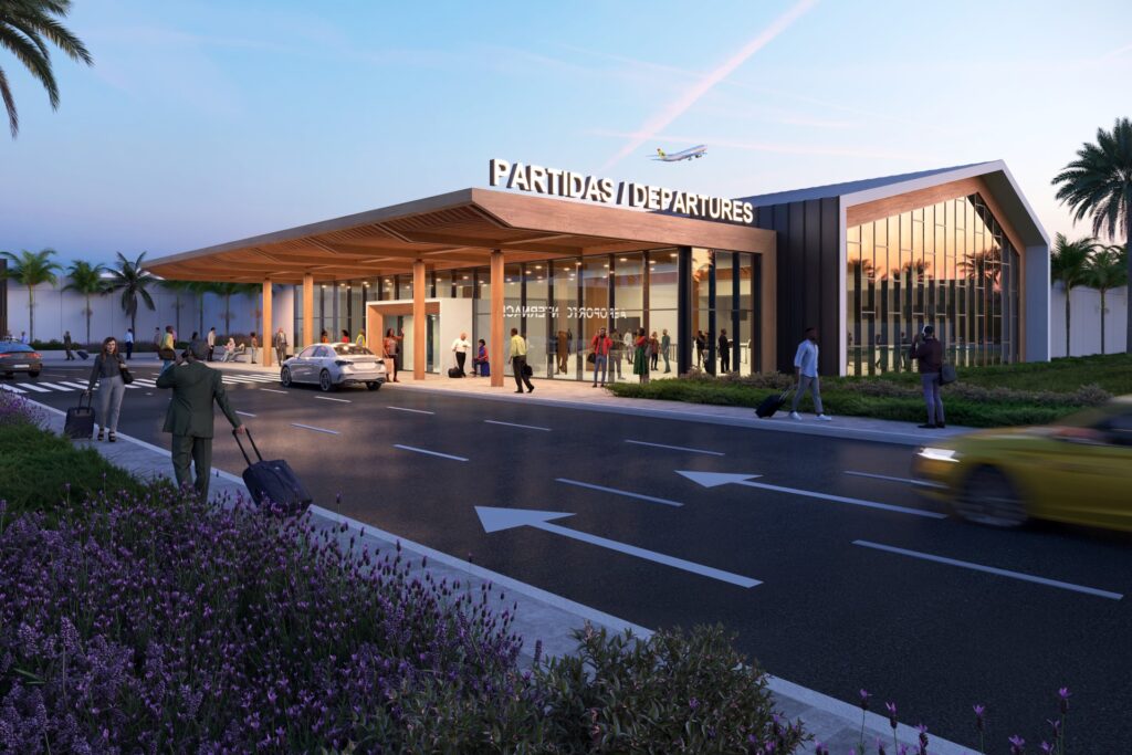 5 - Sao Tome departures view